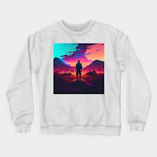 Synthwave apocalypse Crewneck Sweatshirt